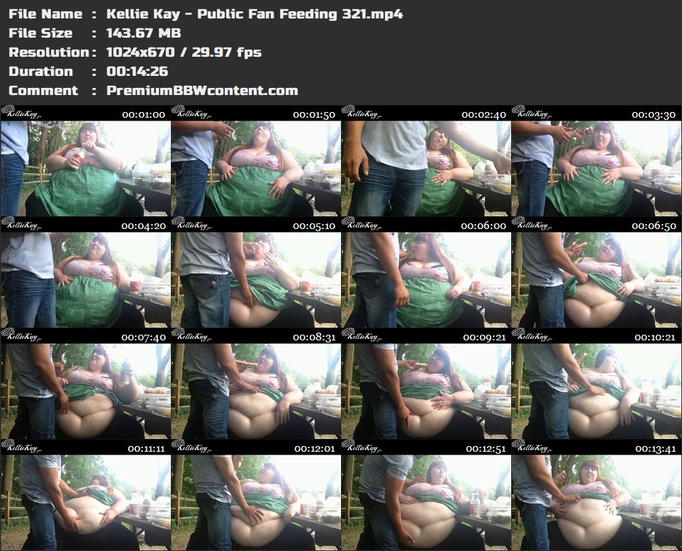 Kellie Kay - Public Fan Feeding 321 thumbnails