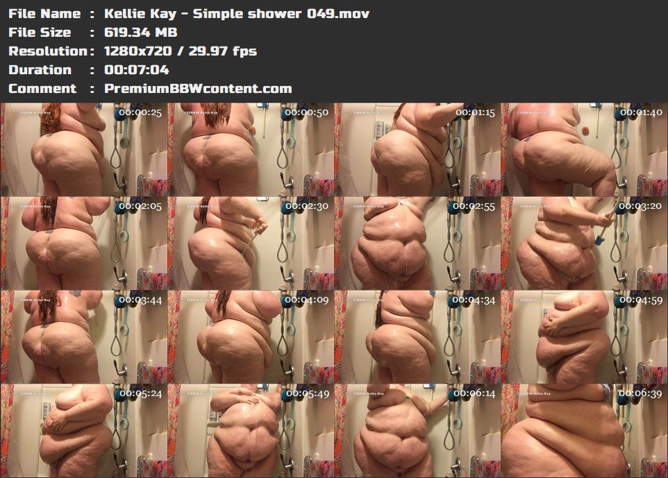 Kellie Kay - Simple shower 049 thumbnails