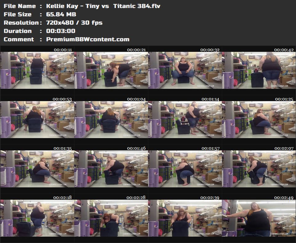 Kellie Kay - Tiny vs  Titanic 384 thumbnails