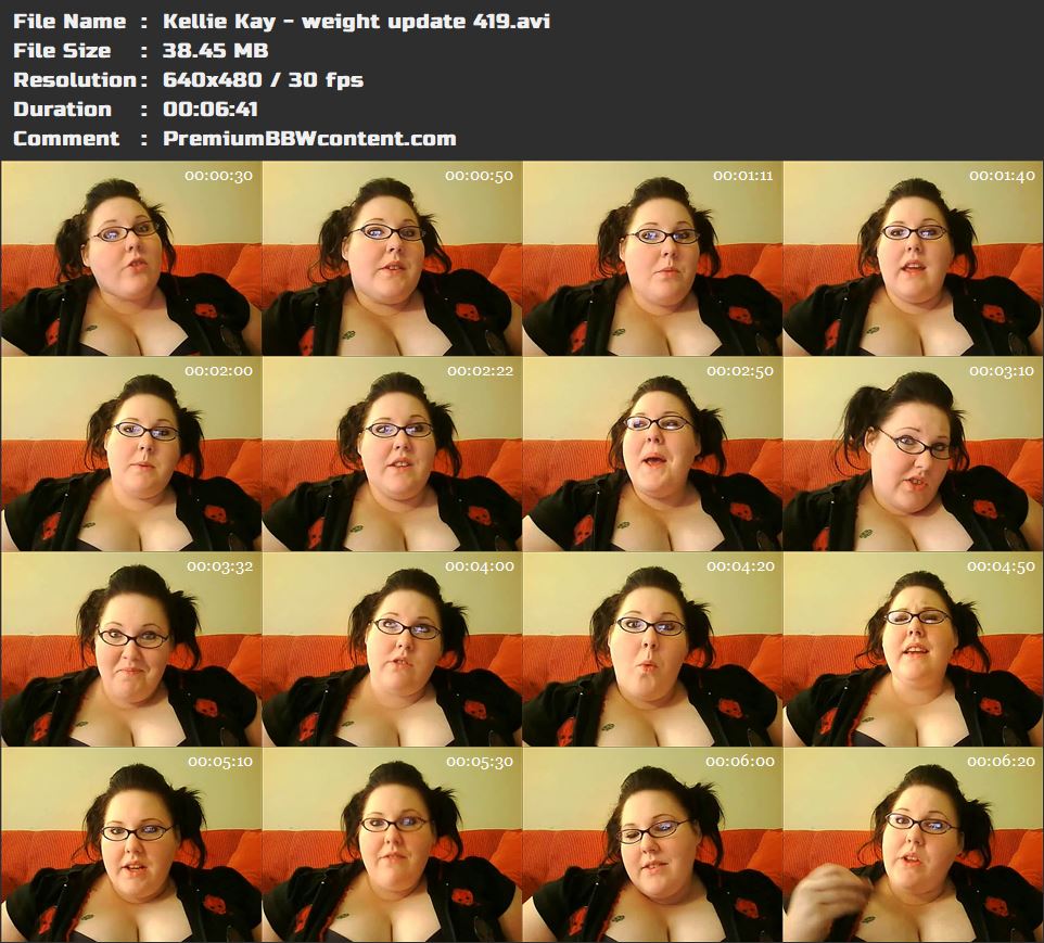 Kellie Kay - weight update 419 thumbnails