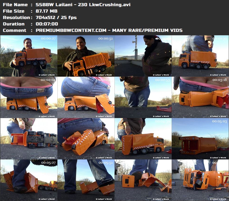 SSBBW Lailani - 230 LkwCrushing thumbnails