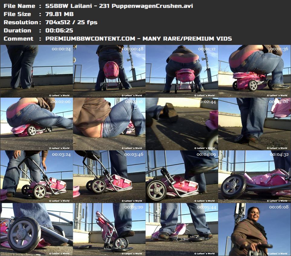 SSBBW Lailani - 231 PuppenwagenCrushen thumbnails