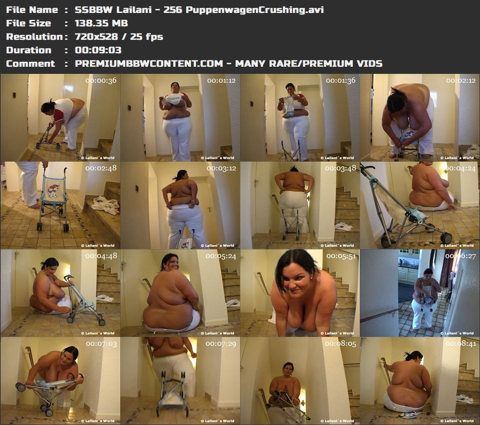 SSBBW Lailani - 256 PuppenwagenCrushing thumbnails