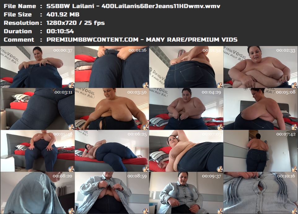 SSBBW Lailani - 400Lailanis68erJeans11HDwmv thumbnails