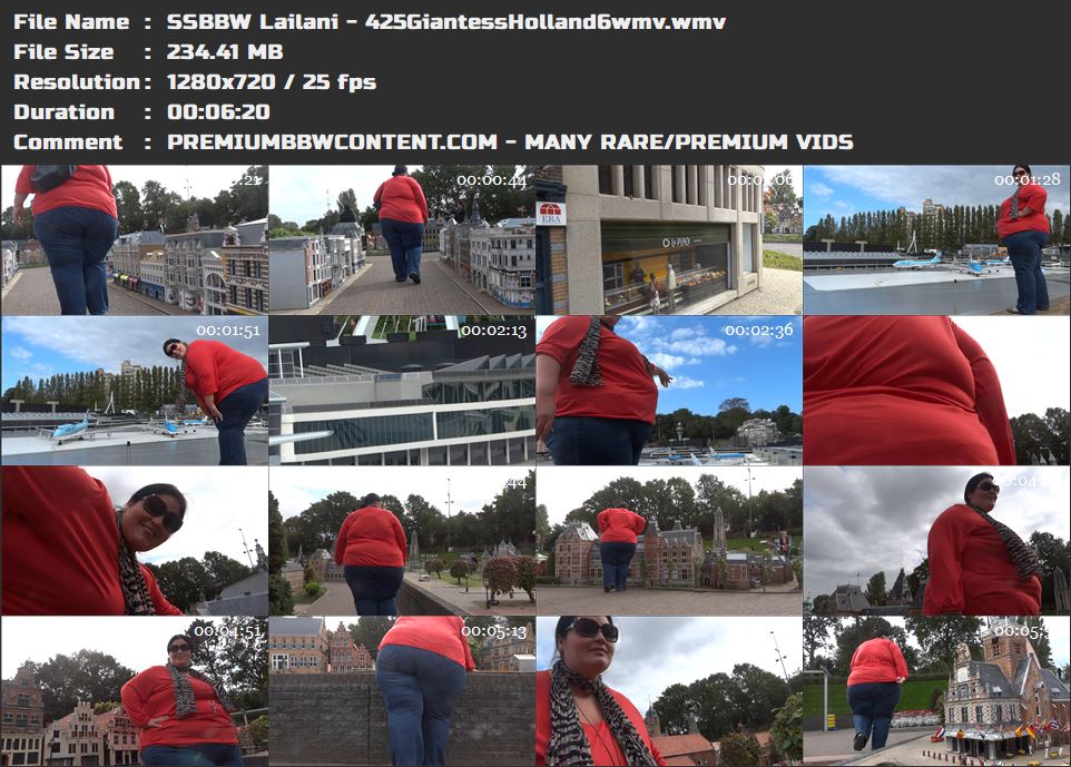 SSBBW Lailani - 425GiantessHolland6wmv thumbnails