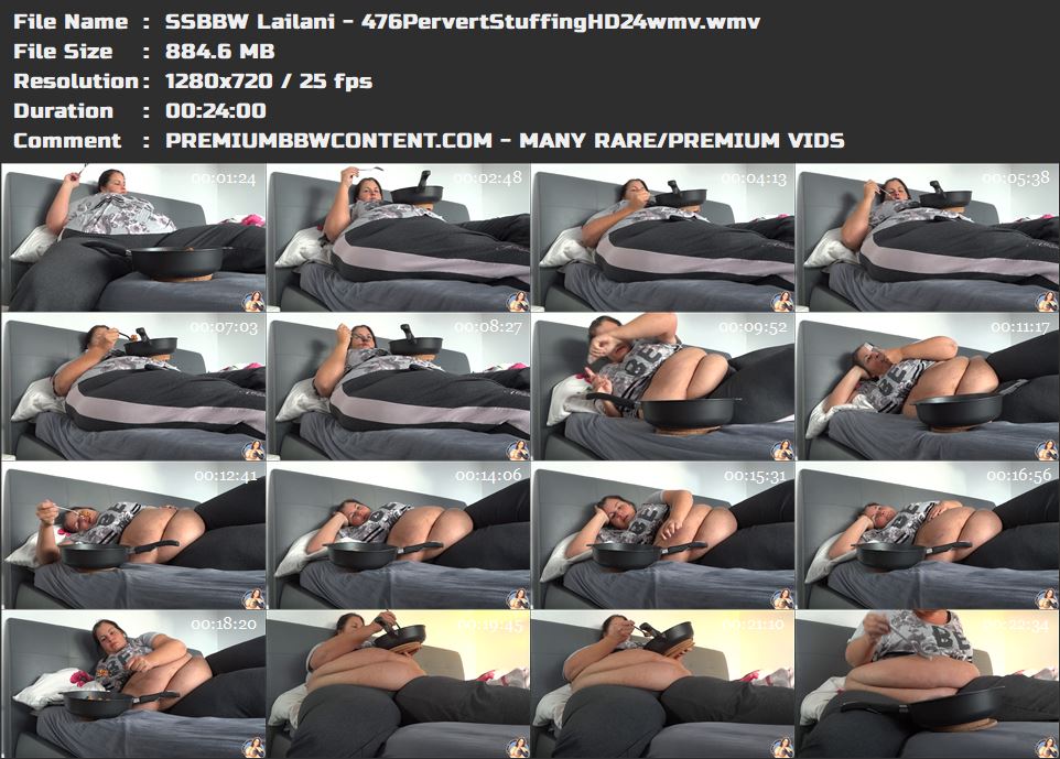 SSBBW Lailani - 476PervertStuffingHD24wmv thumbnails