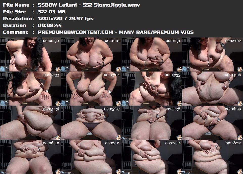 SSBBW Lailani - 552 SlomoJiggle thumbnails