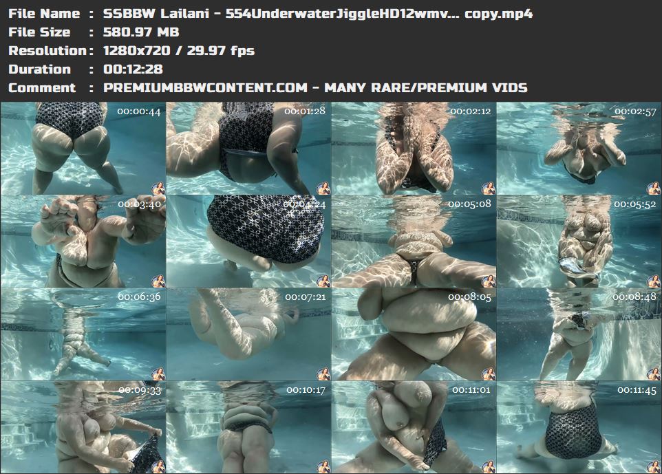 SSBBW Lailani - 554UnderwaterJiggleHD12wmv... copy thumbnails