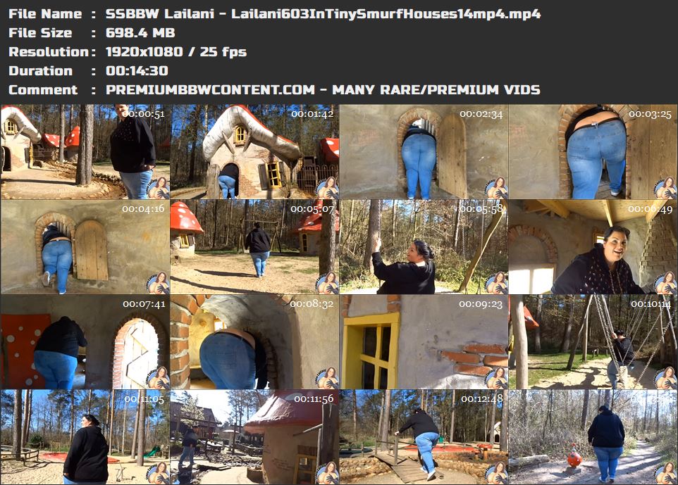 SSBBW Lailani - Lailani603InTinySmurfHouses14mp4 thumbnails