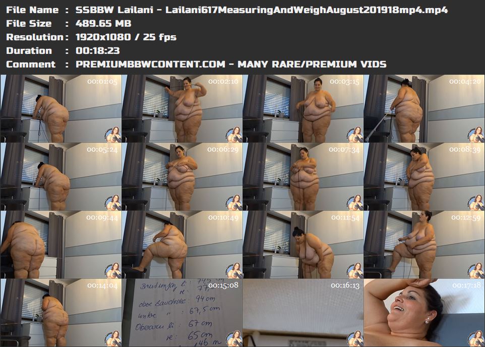 SSBBW Lailani - Lailani617MeasuringAndWeighAugust201918mp4 thumbnails