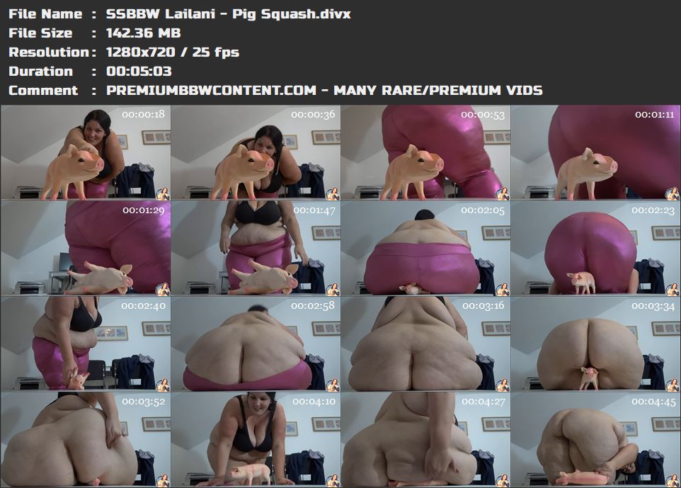 SSBBW Lailani - Pig Squash thumbnails