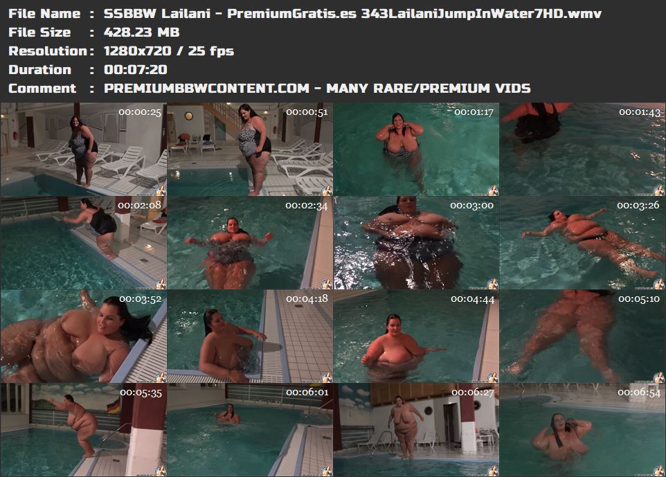 SSBBW Lailani - PremiumGratis.es 343LailaniJumpInWater7HD thumbnails
