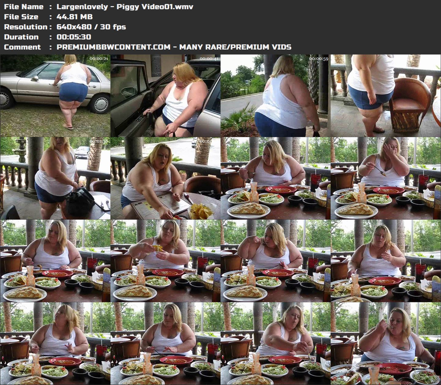 Largenlovely - Piggy Video01 thumbnails
