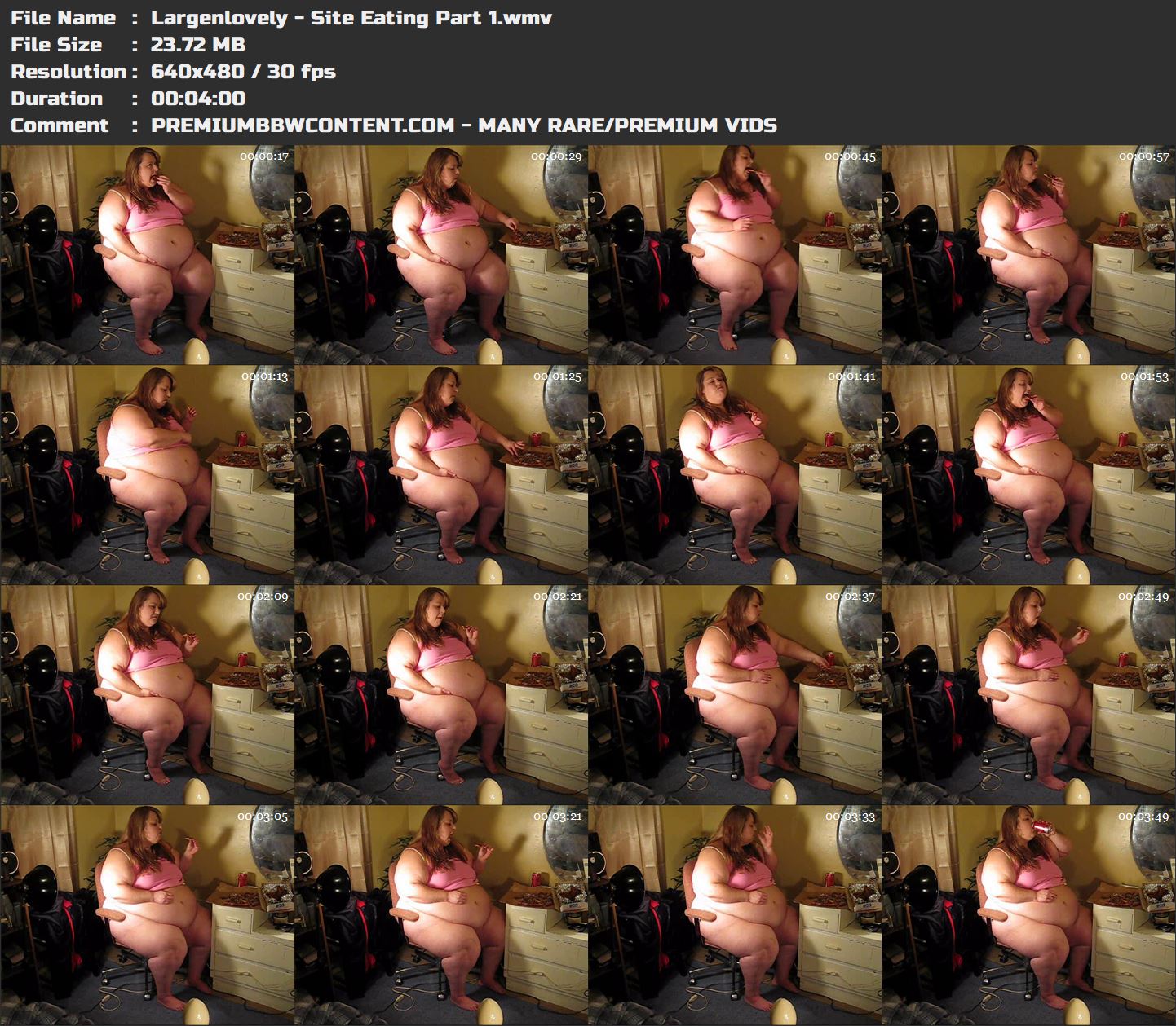 Largenlovely - Site Eating Part 1 thumbnails