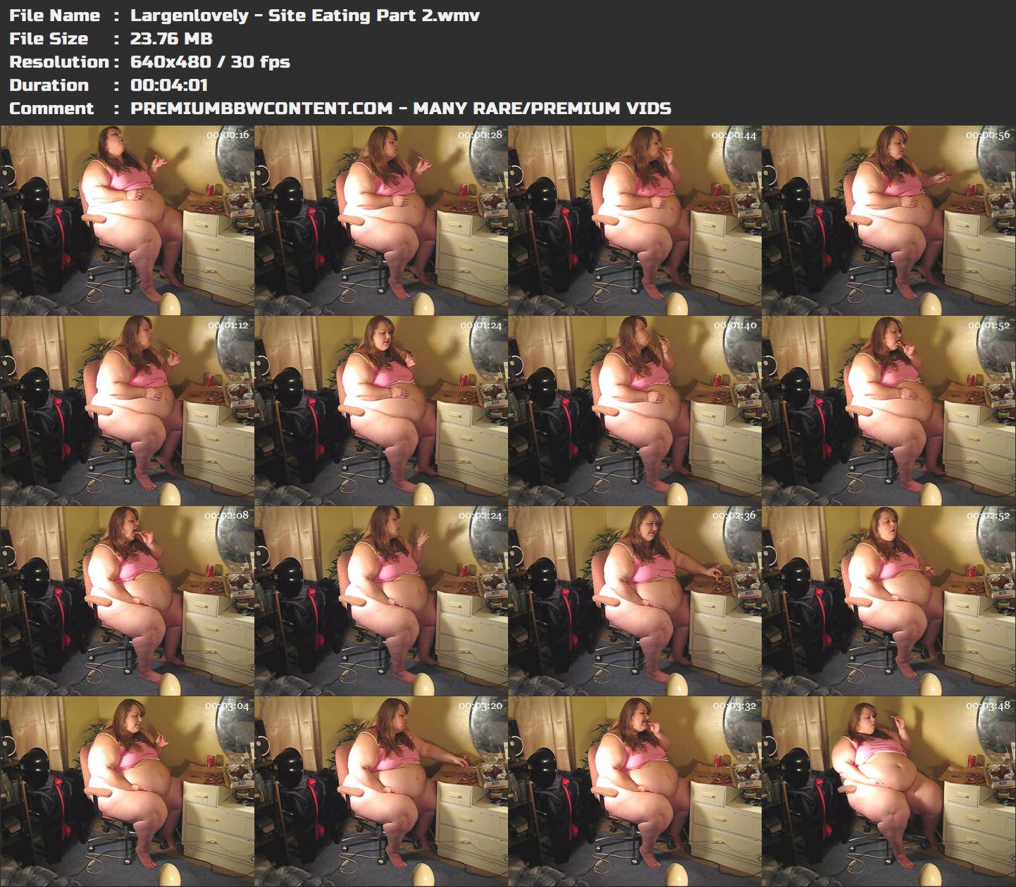 Largenlovely - Site Eating Part 2 thumbnails