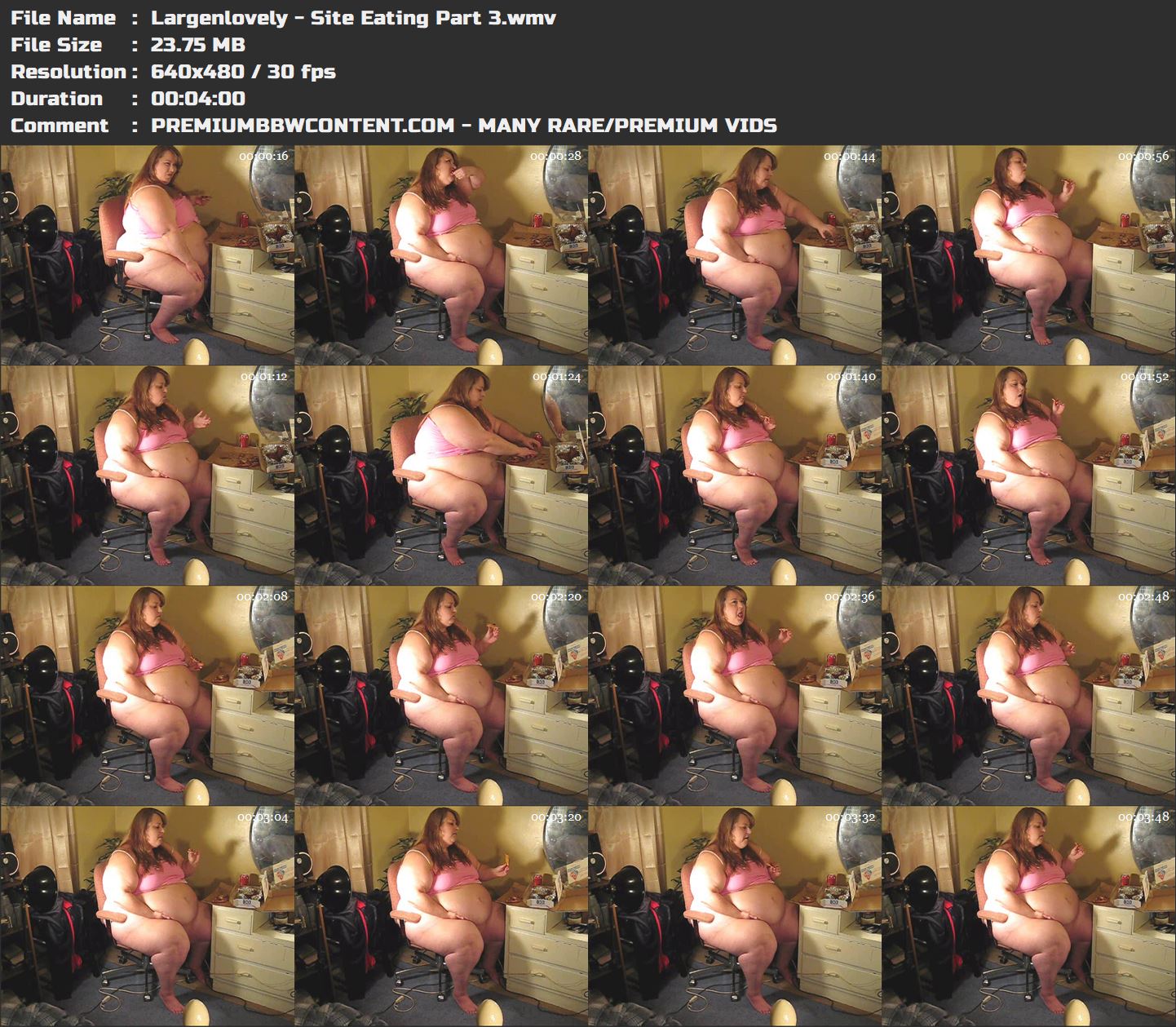 Largenlovely - Site Eating Part 3 thumbnails