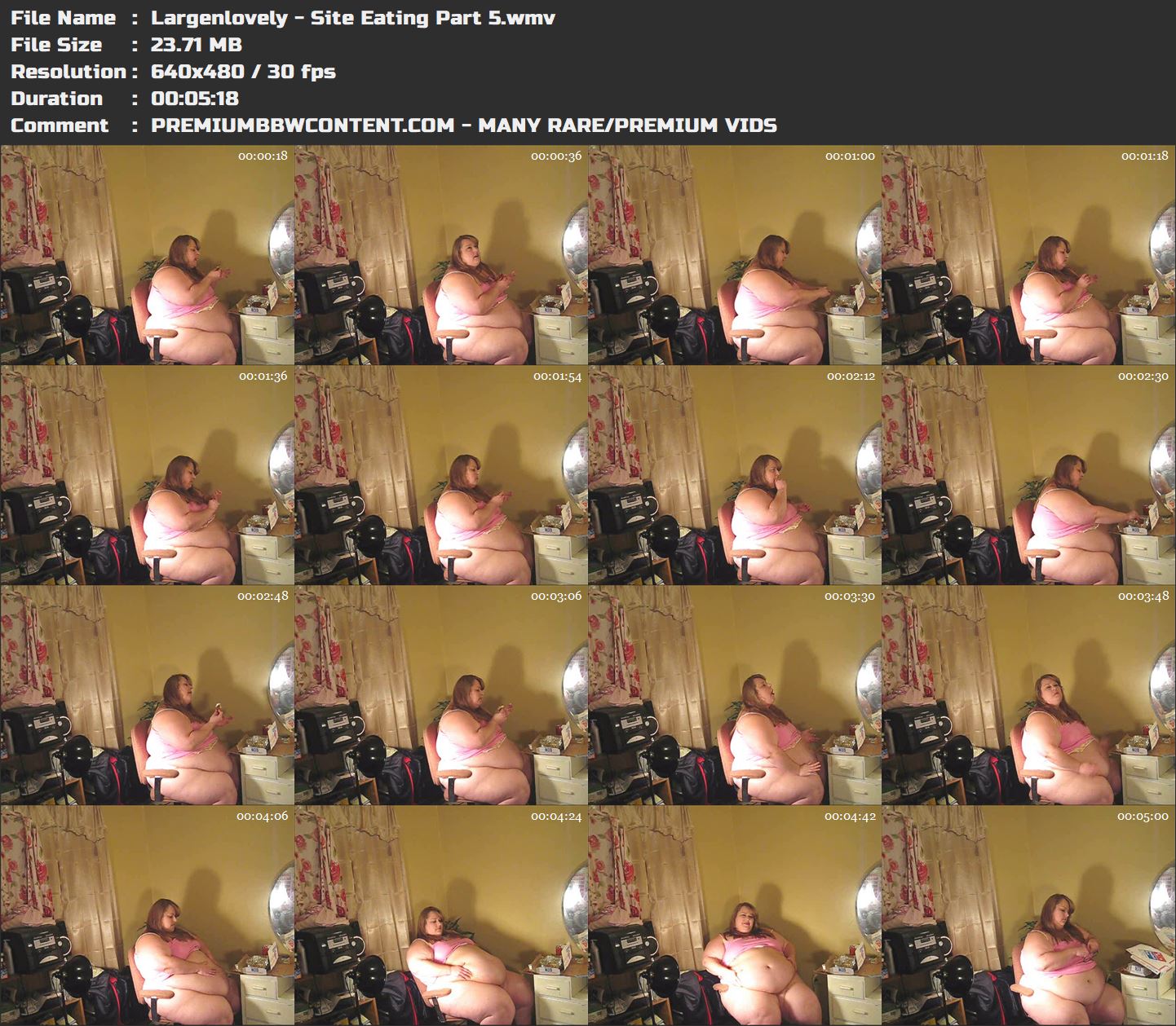 Largenlovely - Site Eating Part 5 thumbnails
