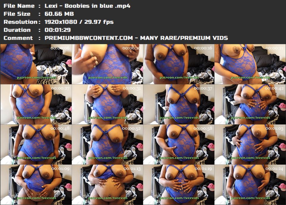 Lexi - Boobies in blue  thumbnails