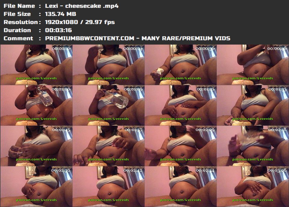 Lexi - cheesecake  thumbnails