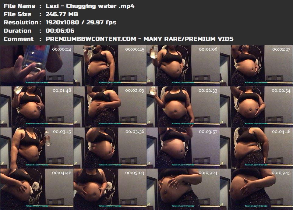 Lexi - Chugging water  thumbnails