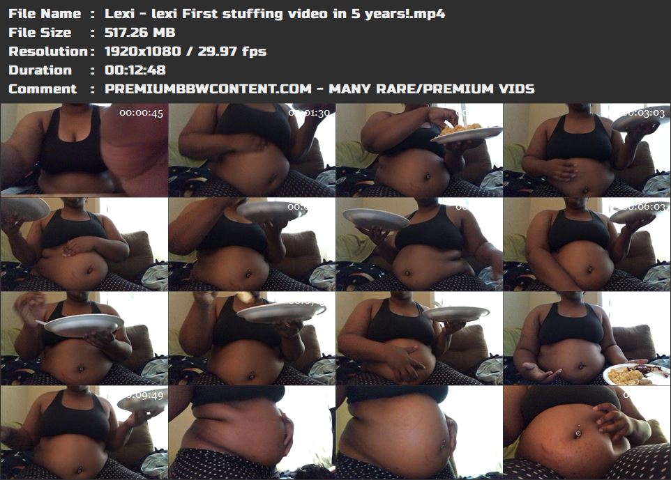 Lexi - lexi First stuffing video in 5 years! thumbnails