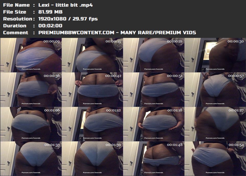 Lexi - little bit  thumbnails