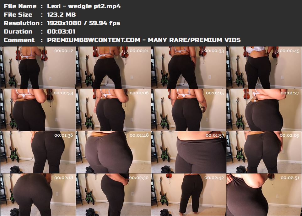 Lexi - wedgie pt2 thumbnails