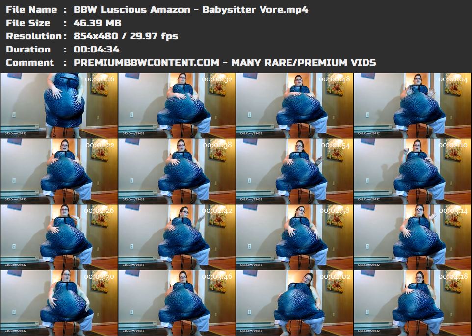 BBW Luscious Amazon - Babysitter Vore thumbnails