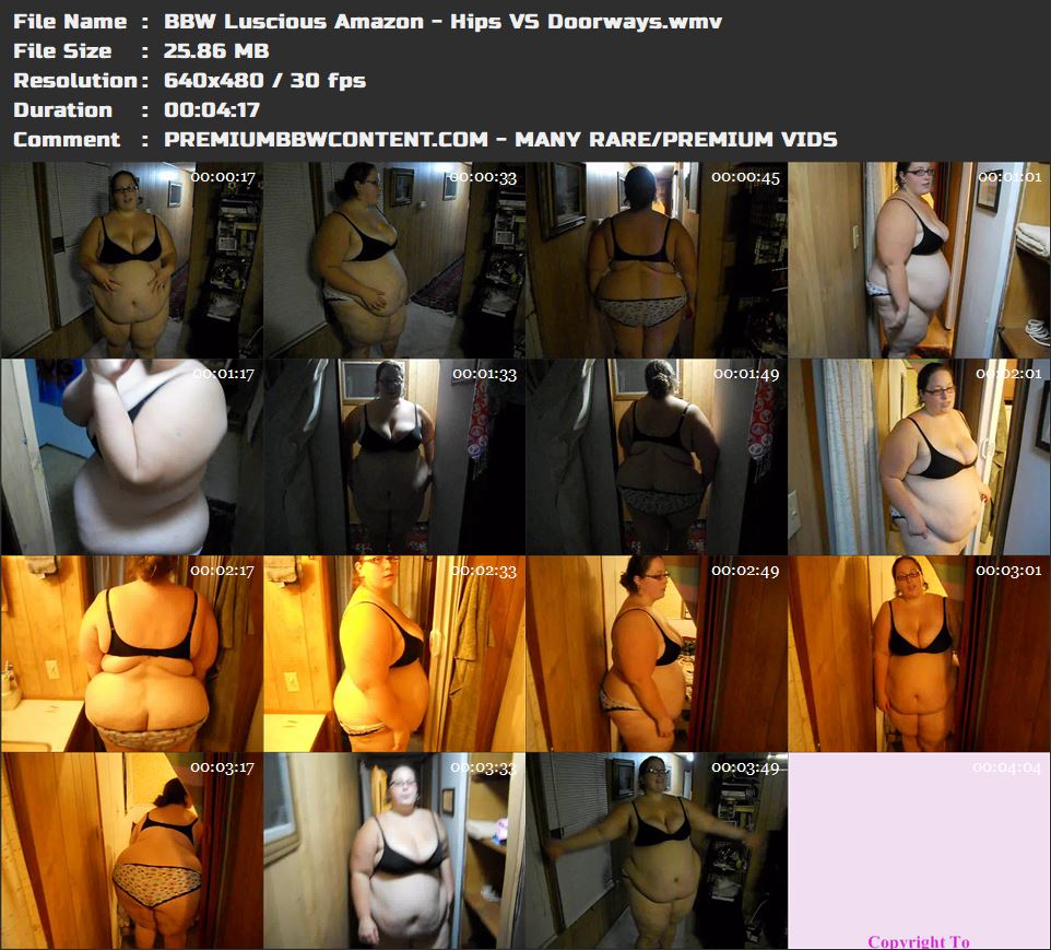 BBW Luscious Amazon - Hips VS Doorways thumbnails