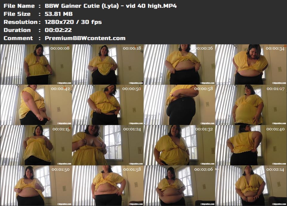 BBW Gainer Cutie (Lyla) - vid 40 high thumbnails