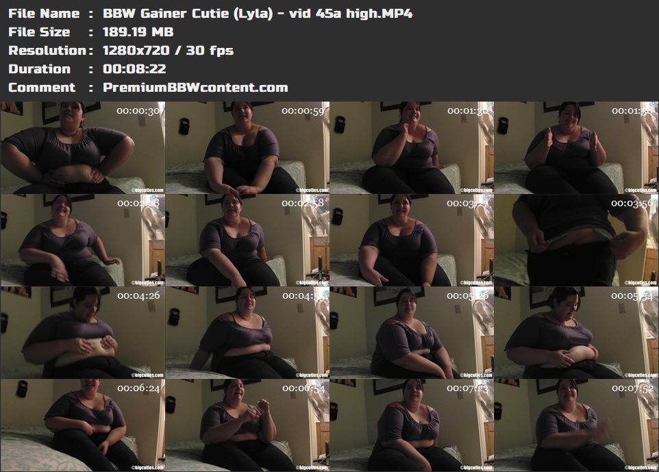 BBW Gainer Cutie (Lyla) - vid 45a high thumbnails
