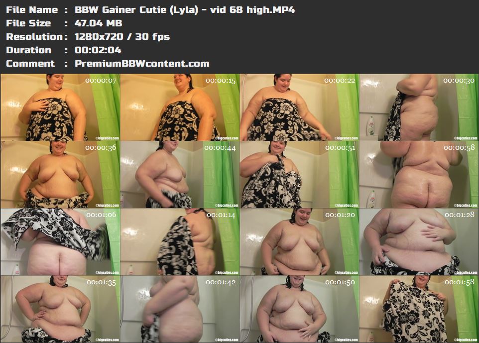 BBW Gainer Cutie (Lyla) - vid 68 high thumbnails