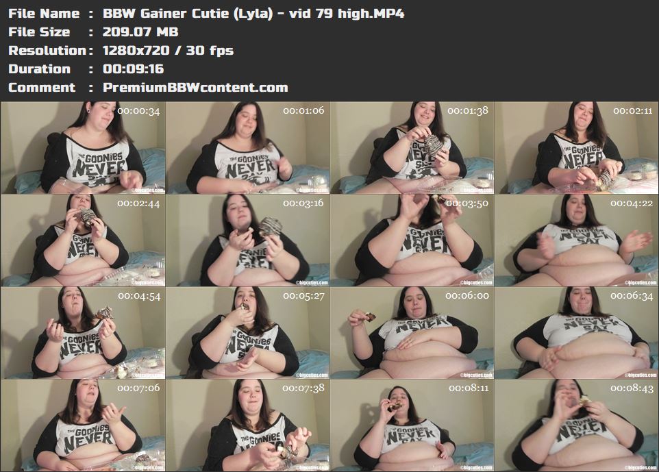 BBW Gainer Cutie (Lyla) - vid 79 high thumbnails