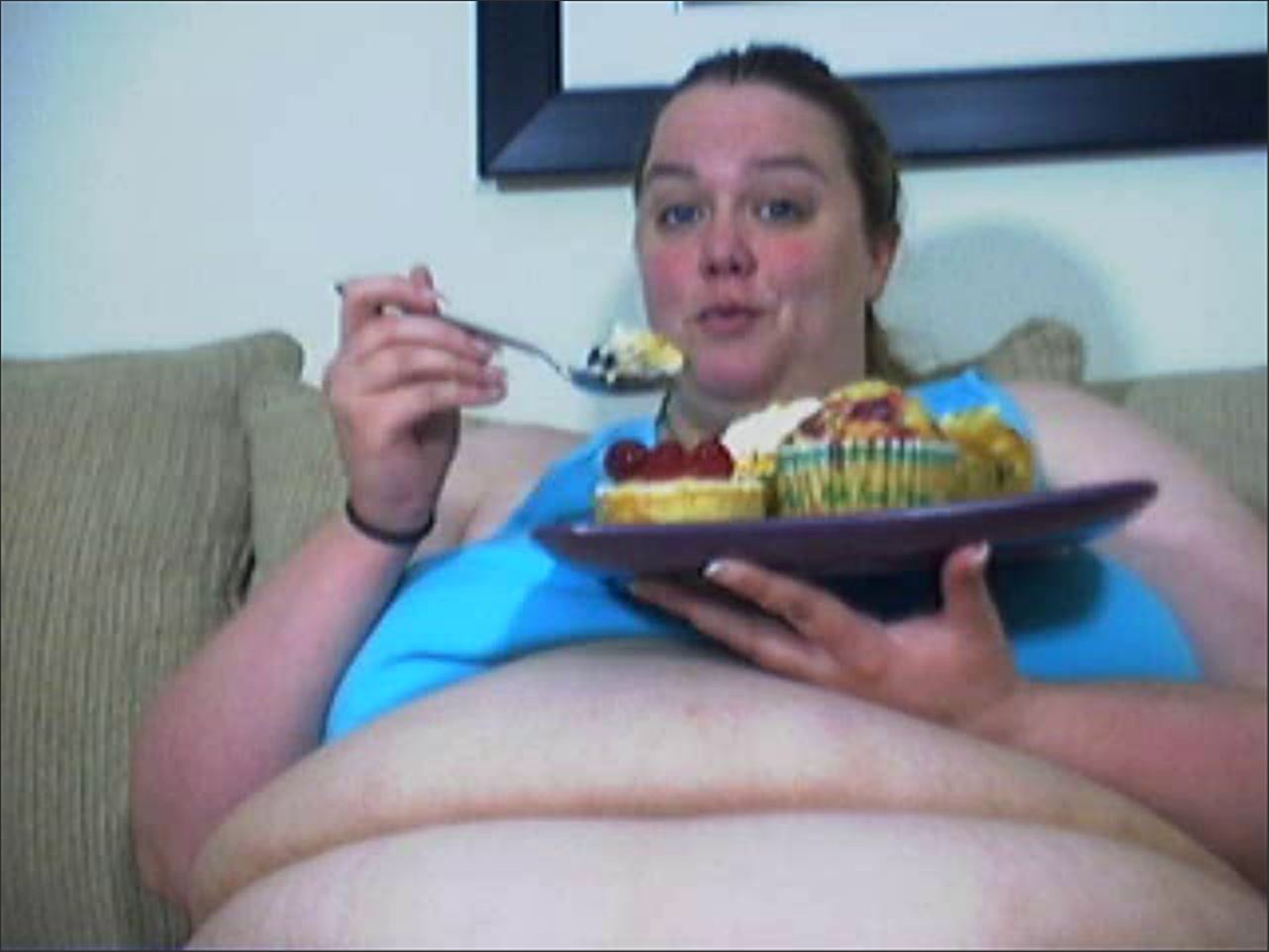 [Mandy Blake] stuffed with cakes and muffins