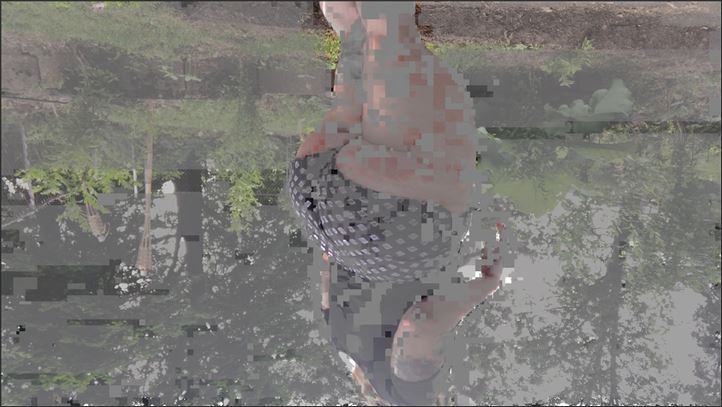 BBW Margot - 2019 06 08 Stretching and jiggling outside