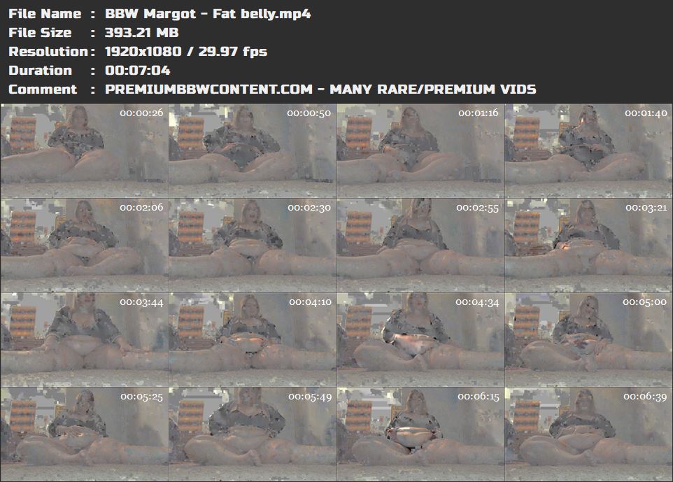 BBW Margot - Fat belly thumbnails