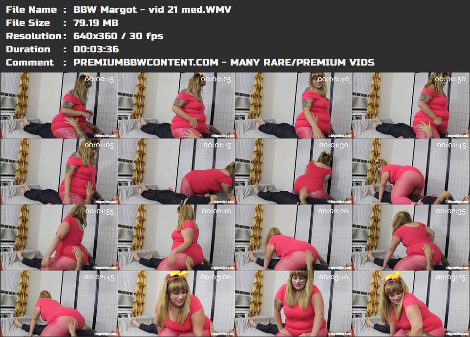 BBW Margot - vid 21 med thumbnails