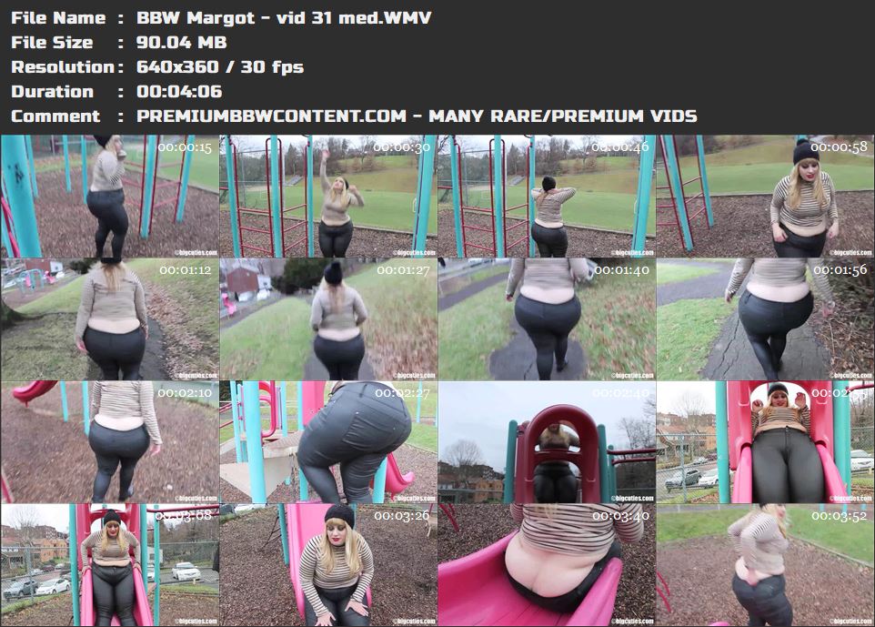 BBW Margot - vid 31 med thumbnails