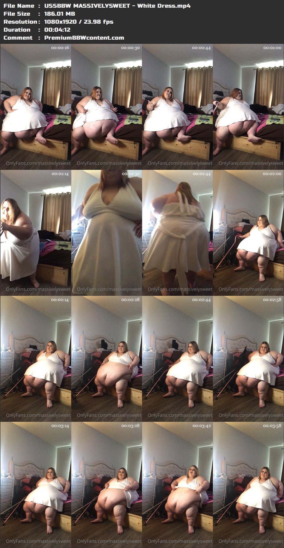 USSBBW MASSIVELYSWEET - White Dress thumbnails
