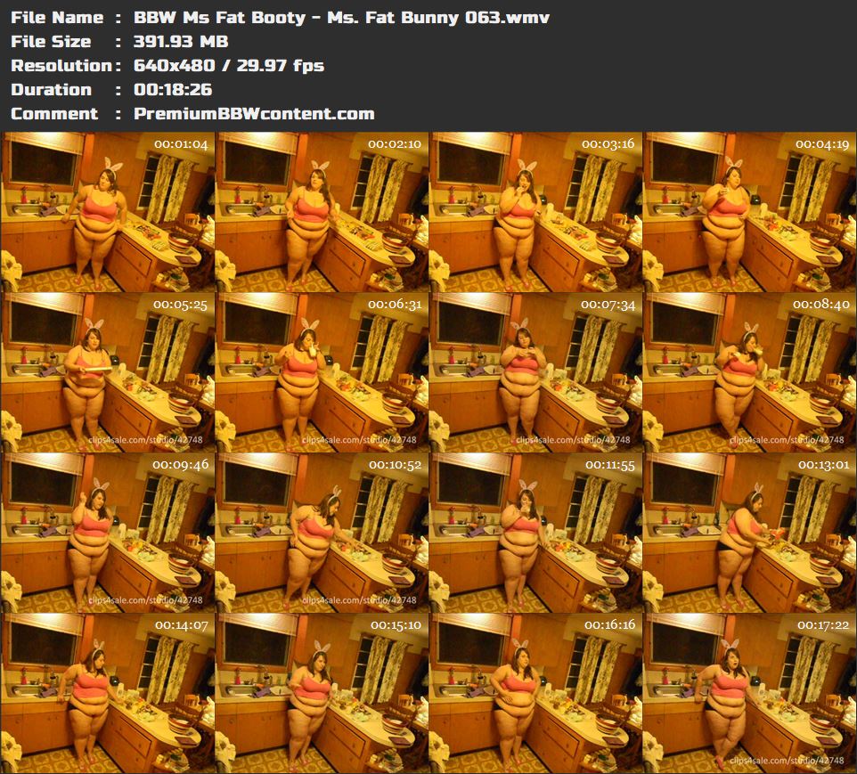 BBW Ms Fat Booty - Ms. Fat Bunny 063 thumbnails