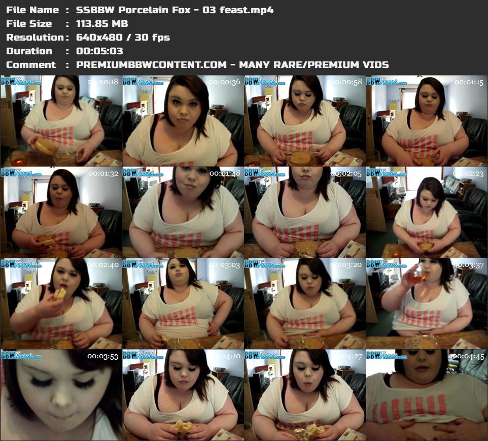 SSBBW Porcelain Fox - 03 feast thumbnails