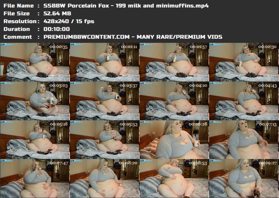 SSBBW Porcelain Fox - 199 milk and minimuffins thumbnails