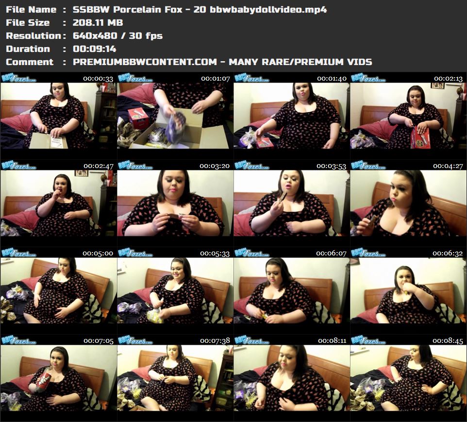 SSBBW Porcelain Fox - 20 bbwbabydollvideo thumbnails