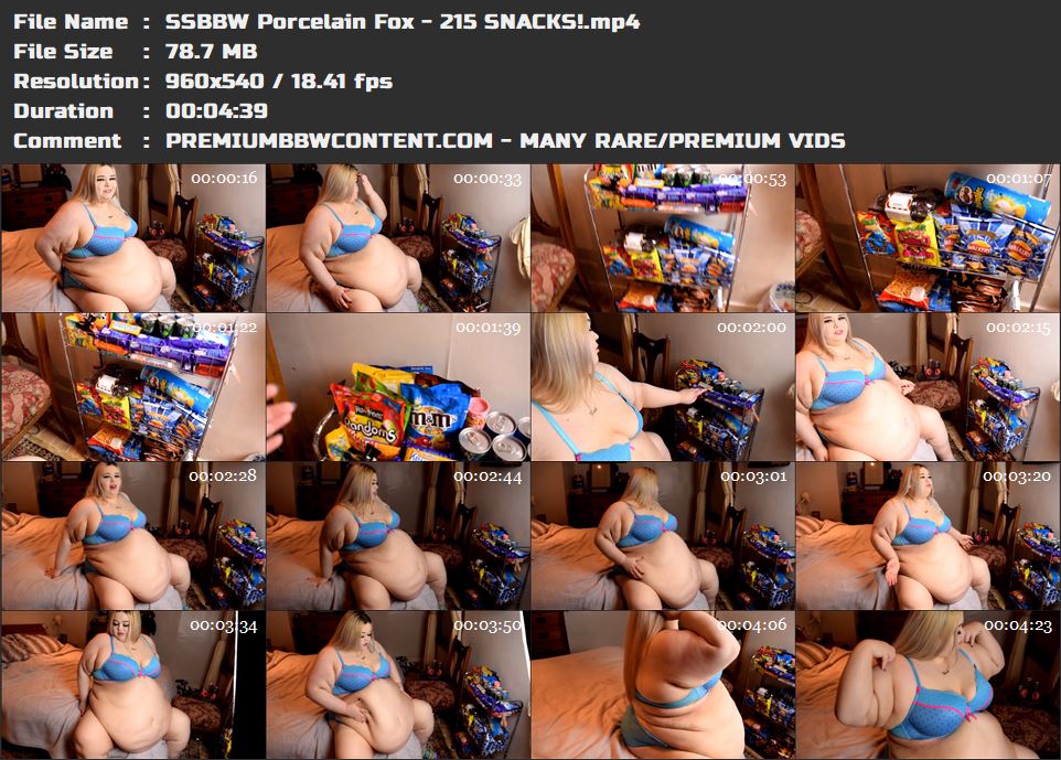 SSBBW Porcelain Fox - 215 SNACKS! thumbnails