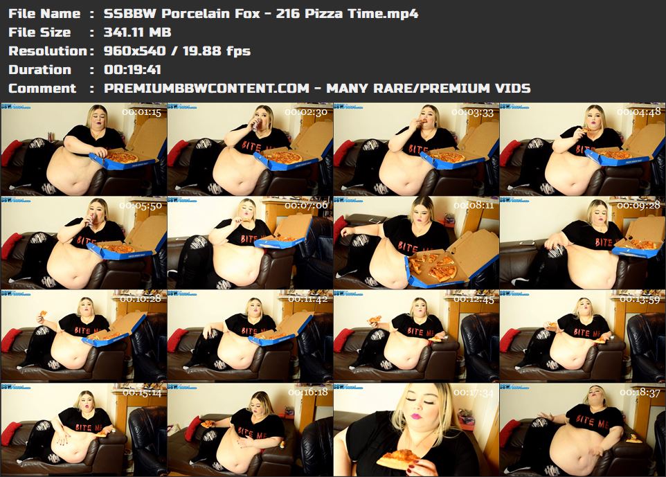 SSBBW Porcelain Fox - 216 Pizza Time thumbnails