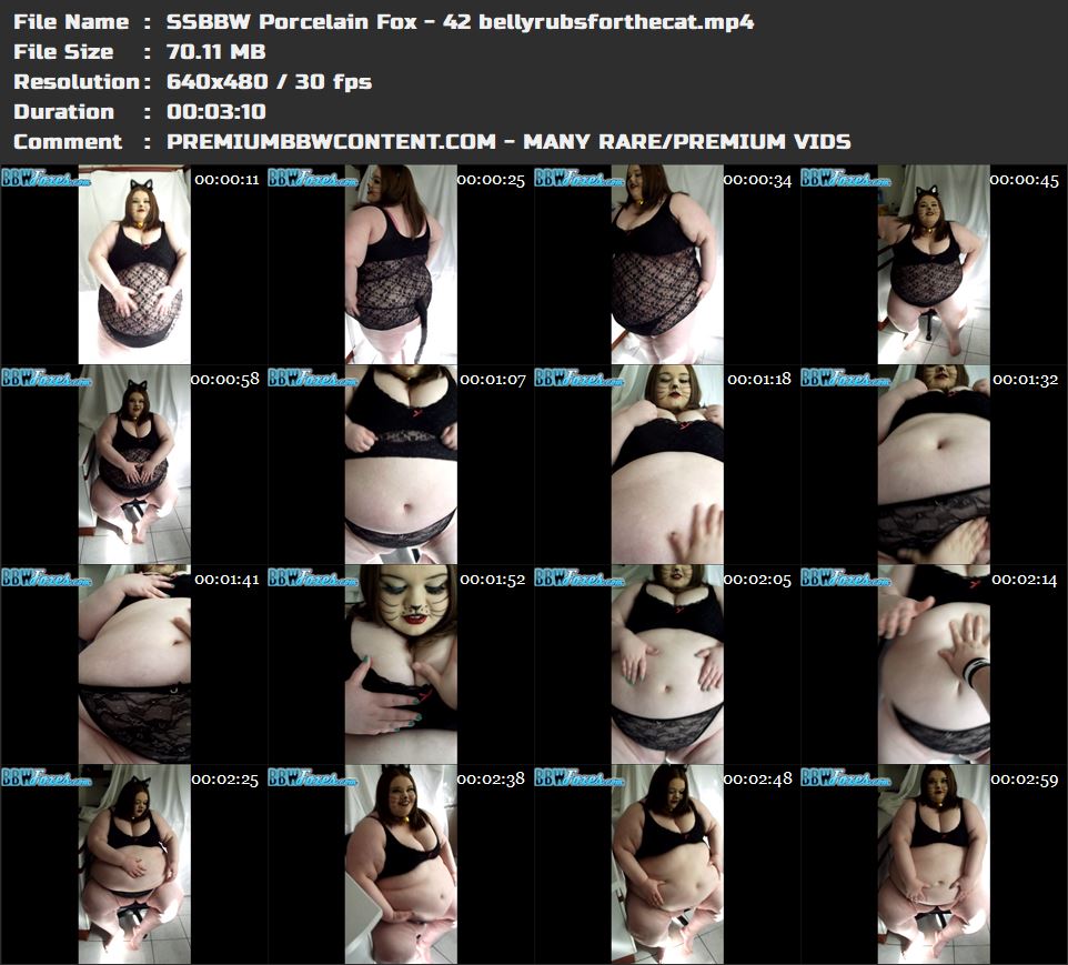 SSBBW Porcelain Fox - 42 bellyrubsforthecat thumbnails