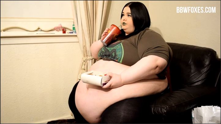SSBBW Porcelain Fox - Video 114 Nuggets And Fries Part 2 Movies