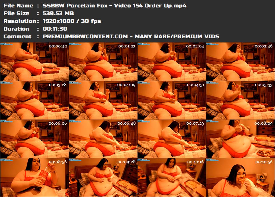 SSBBW Porcelain Fox - Video 154 Order Up thumbnails