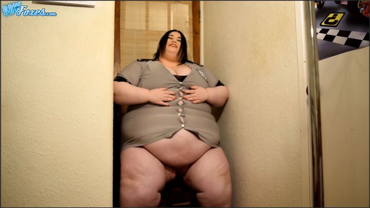 SSBBW Porcelain Fox - Video 97 Button Popping And Tight Squeeze Movies