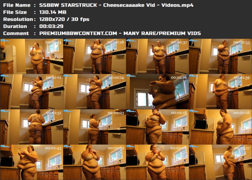 SSBBW STARSTRUCK - Cheesecaaaake Vid - Videos thumbnails